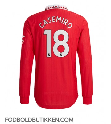 Manchester United Casemiro #18 Hjemmebanetrøje 2022-23 Langærmet